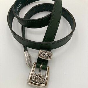 LEE RIVER WOMENS  GREEN BELT 32/34